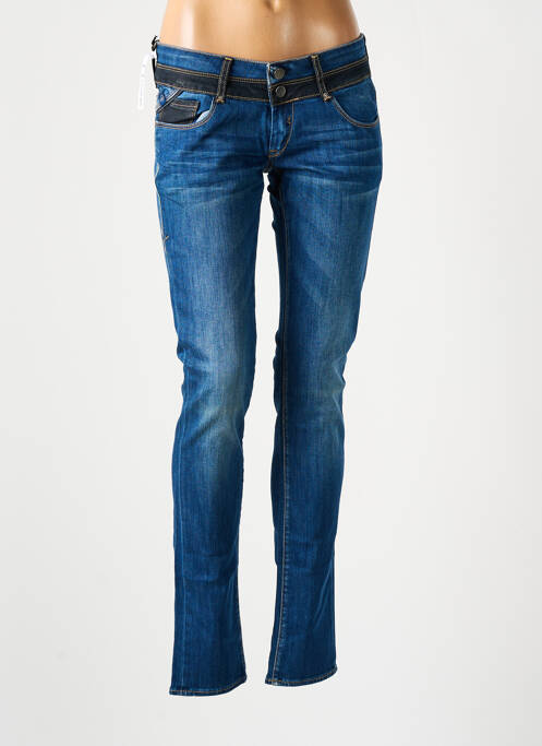 Jeans coupe slim bleu LE TEMPS DES CERISES femme