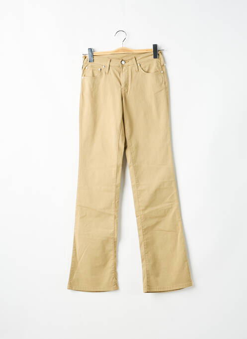 Jeans coupe slim beige CIMARRON femme