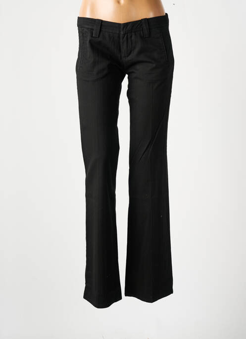 Pantalon droit noir FREEMAN T.PORTER pour femme