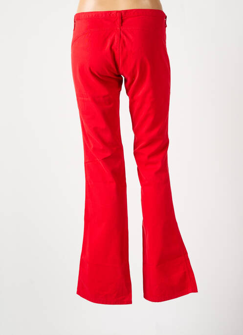 Pantalon flare rouge CIMARRON pour femme