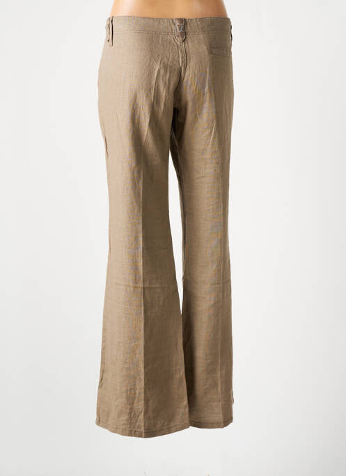 Pantalon large beige FREEMAN T.PORTER pour femme