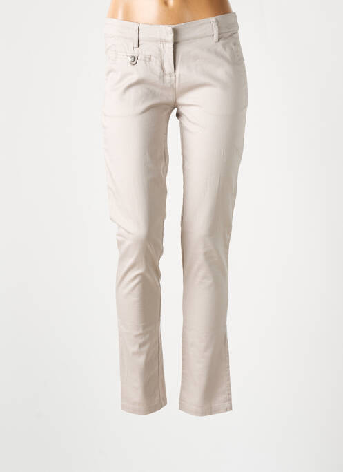 Pantalon slim gris LPB pour femme