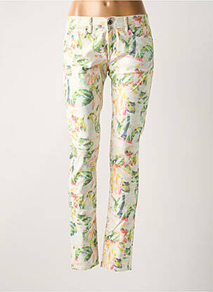 Jeans coupe slim beige SALSA femme