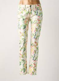 Jeans coupe slim beige SALSA femme