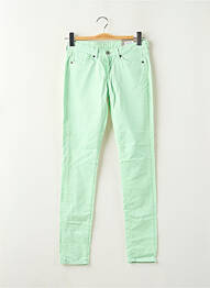 Jeans coupe slim vert PEPE JEANS fille