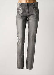 Jeans coupe slim gris ONLY pour femme seconde vue