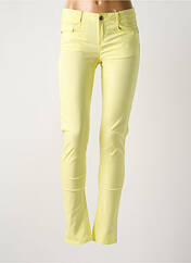 Pantalon slim jaune LES P'TITES BOMBES pour femme seconde vue