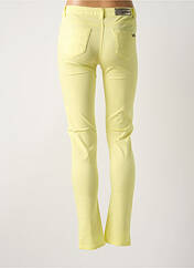 Pantalon slim jaune LES P'TITES BOMBES pour femme seconde vue