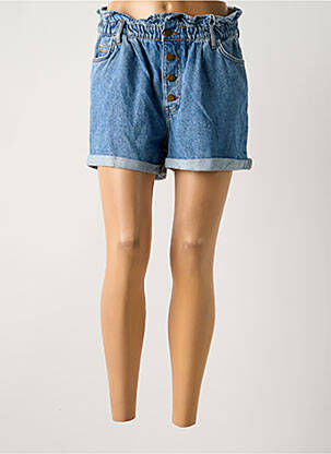 Short bleu ONLY pour femme