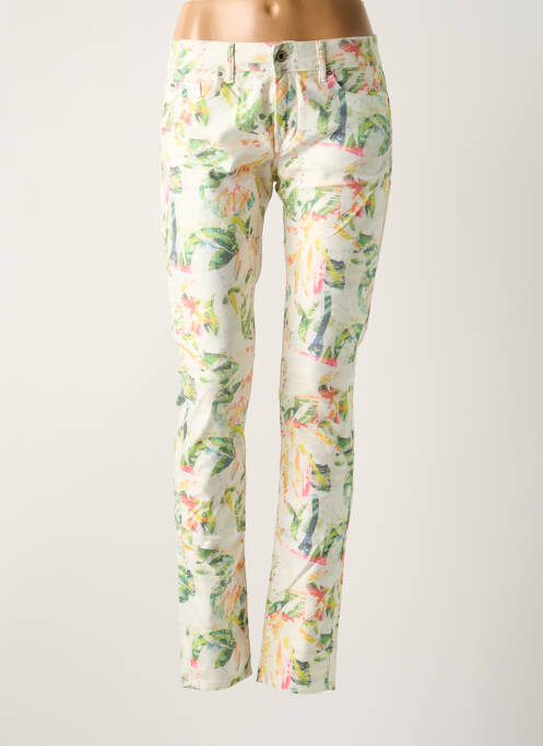 Jeans coupe slim beige SALSA femme