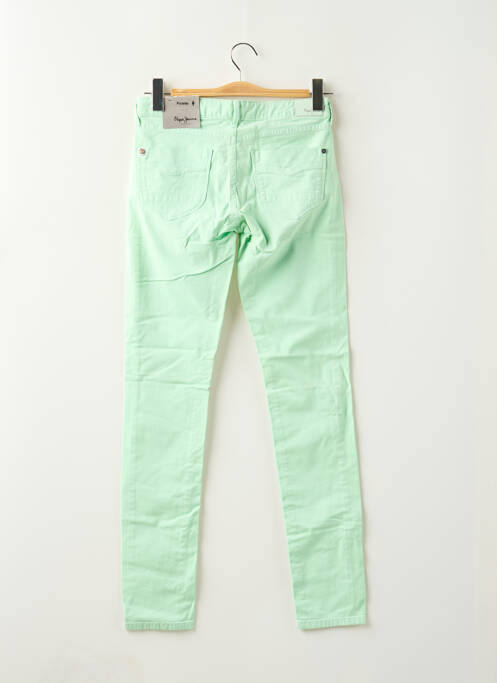 Jeans coupe slim vert PEPE JEANS pour fille
