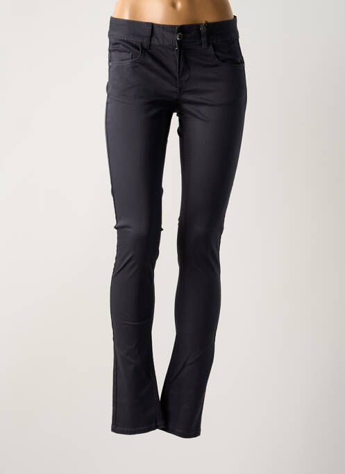 Pantalon slim gris LES P'TITES BOMBES pour femme