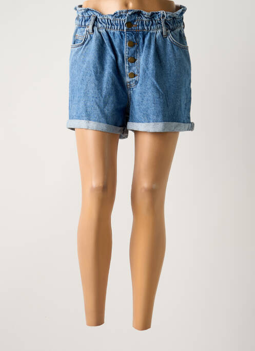 Short bleu ONLY pour femme