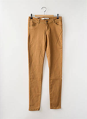 Jeans coupe slim marron VERO MODA femme