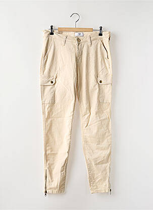 Pantalon cargo beige LE TEMPS DES CERISES femme