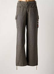 Pantalon droit gris CHIPIE femme