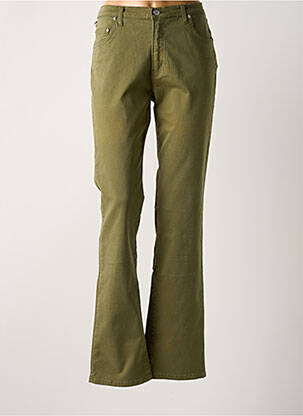 Jeans coupe droite vert CIMARRON femme