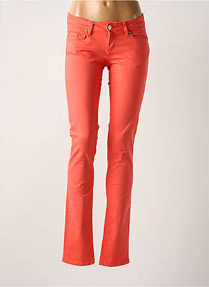 Jeans coupe slim orange SALSA femme