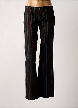 Pantalon droit noir FREEMAN T.PORTER femme