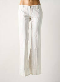 Pantalon droit blanc FREEMAN T.PORTER femme