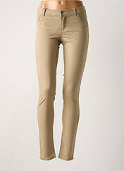 Jeans skinny beige VERO MODA pour femme seconde vue