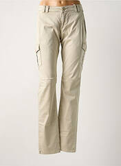 Pantalon cargo beige FUGA pour femme seconde vue