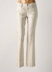 Pantalon droit beige LOIS pour femme seconde vue