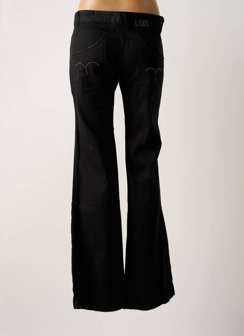 Jeans coupe droite noir LOIS pour femme