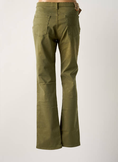 Jeans coupe droite vert CIMARRON pour femme