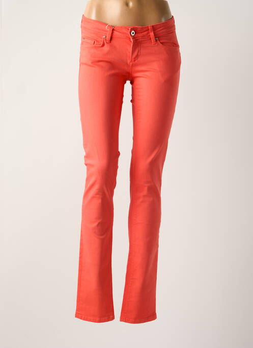 Jeans coupe slim orange SALSA pour femme