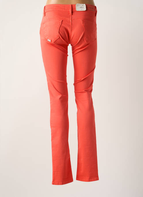 Jeans coupe slim orange SALSA pour femme