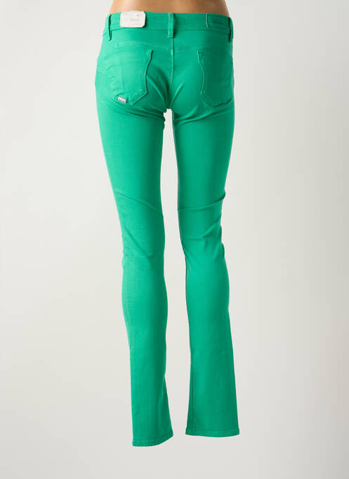 Jeans coupe slim vert SALSA femme