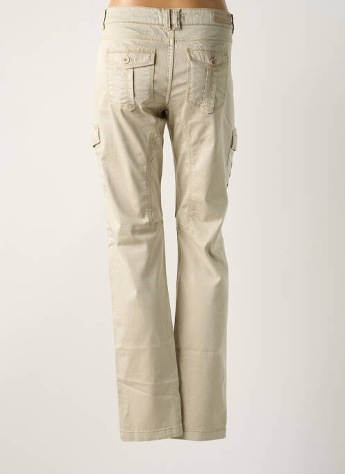 Pantalon cargo beige FUGA pour femme