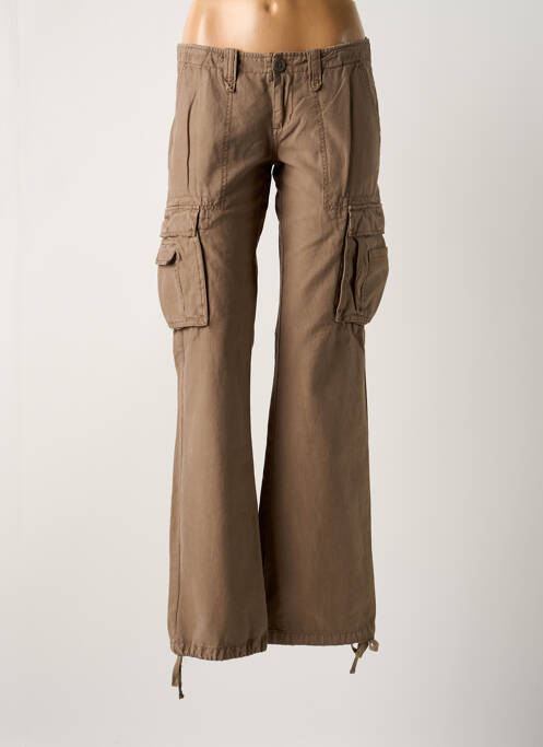 Pantalon cargo marron ONLY pour femme