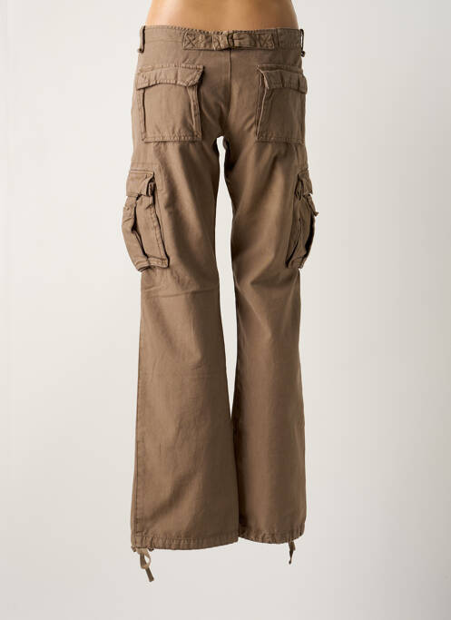 Pantalon cargo marron ONLY pour femme