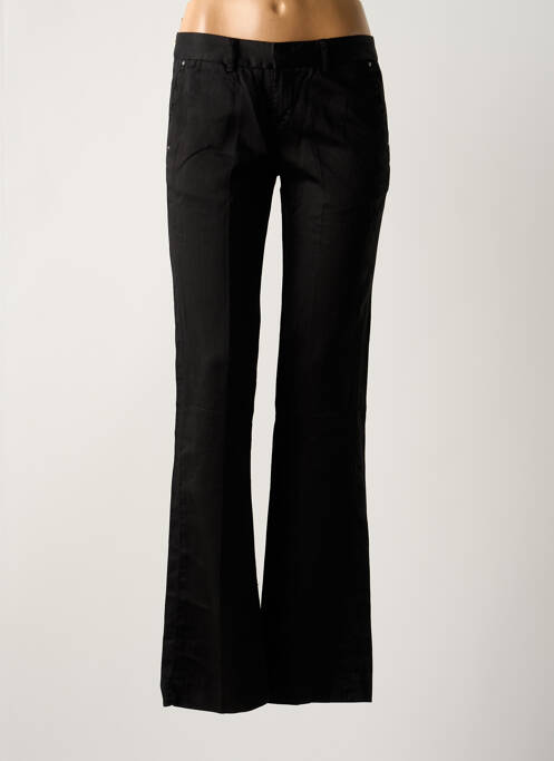 Pantalon droit noir LOIS pour femme