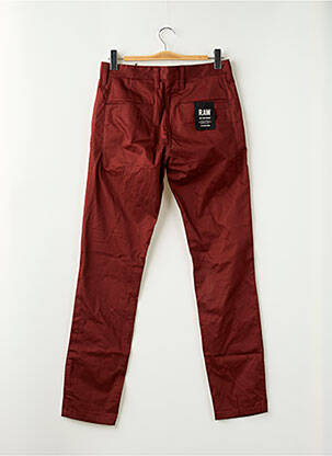 Pantalon chino rouge G STAR homme