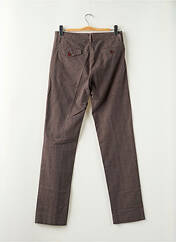 Pantalon chino marron LOIS pour homme seconde vue