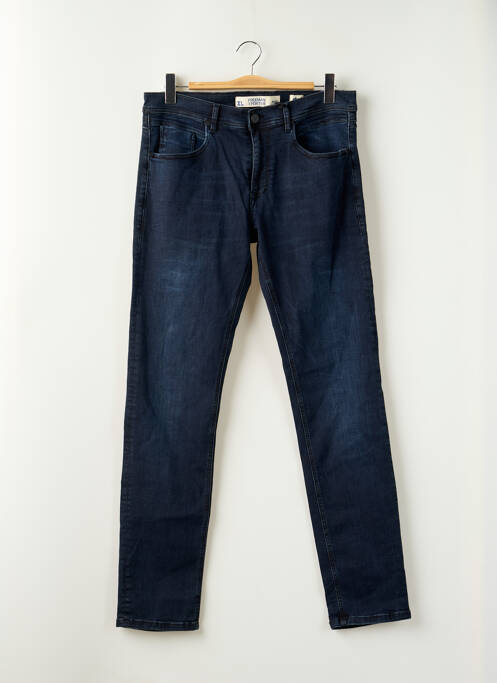 Jeans coupe slim bleu FREEMAN T.PORTER pour homme