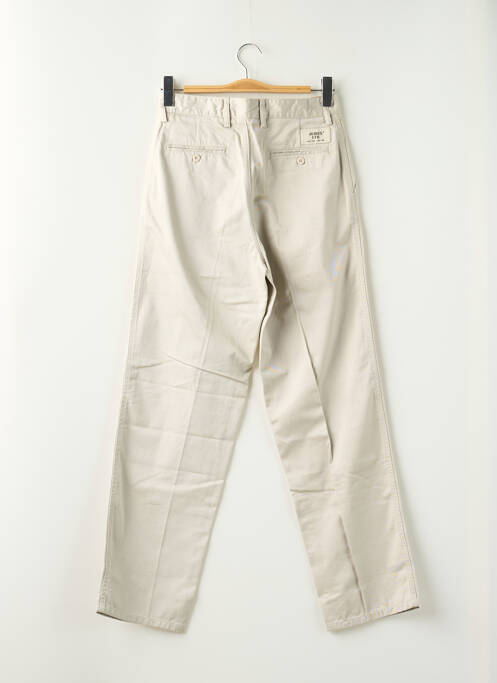 Pantalon chino beige AVIREX pour homme