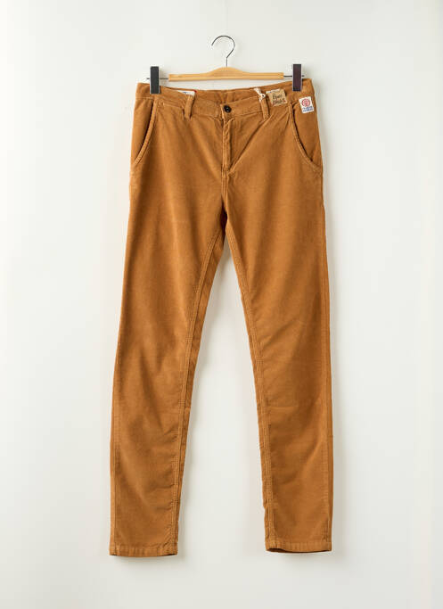 Pantalon chino marron FRANKLIN MARSHALL pour homme