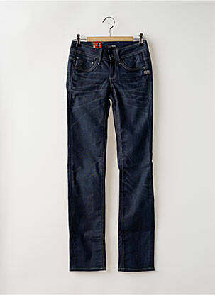 Jeans coupe droite bleu G STAR femme