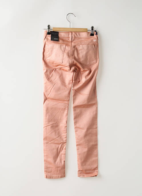 Pantalon slim rose TEDDY SMITH pour fille