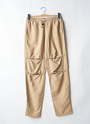 Pantalon droit taille élastique taille normale beige BE YOU K femme
