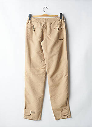 Pantalon droit taille élastique taille normale beige BE YOU K femme