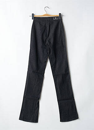 Pantalon droit stretch taille haute bleu CASAGRANDE femme