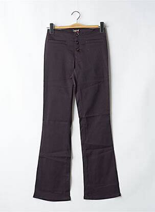 Pantalon flare stretch taille normale violet CIMARRON femme