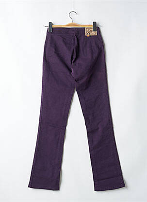 Pantalon droit stretch taille normale violet CIMARRON femme