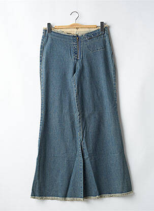 Jean coupe flare taille normale taille normale bleu DDP femme