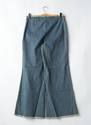 Jean coupe flare taille normale taille normale bleu DDP femme